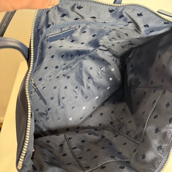 Kate Spade “Hayden” Nylon Tote bag in Navy Blue - Picture 14 of 16